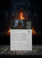 Germanischer 13-Monats-Kalender 2026 – mit integriertem 12-Monats-Kalender