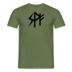Morgenkraft – Runen T-Shirt ᛋ ᚹ ᚠ - military green