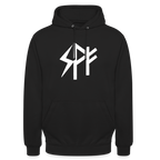 Unisex-Hoodie mit Runen - black